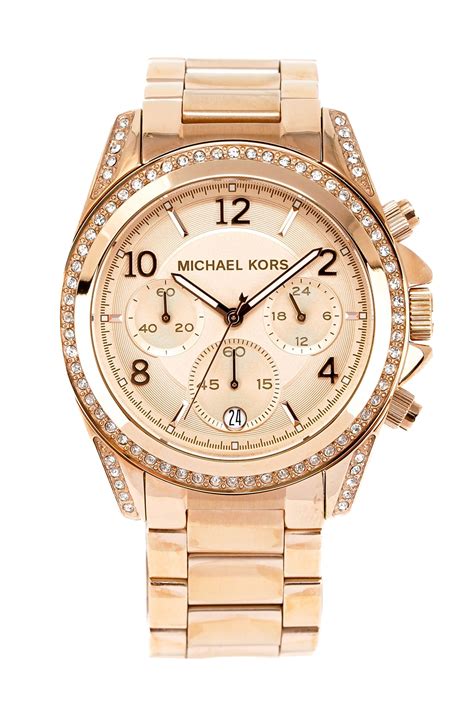 michael kors rose gold bangle watch|Michael Kors mk5263 rose gold.